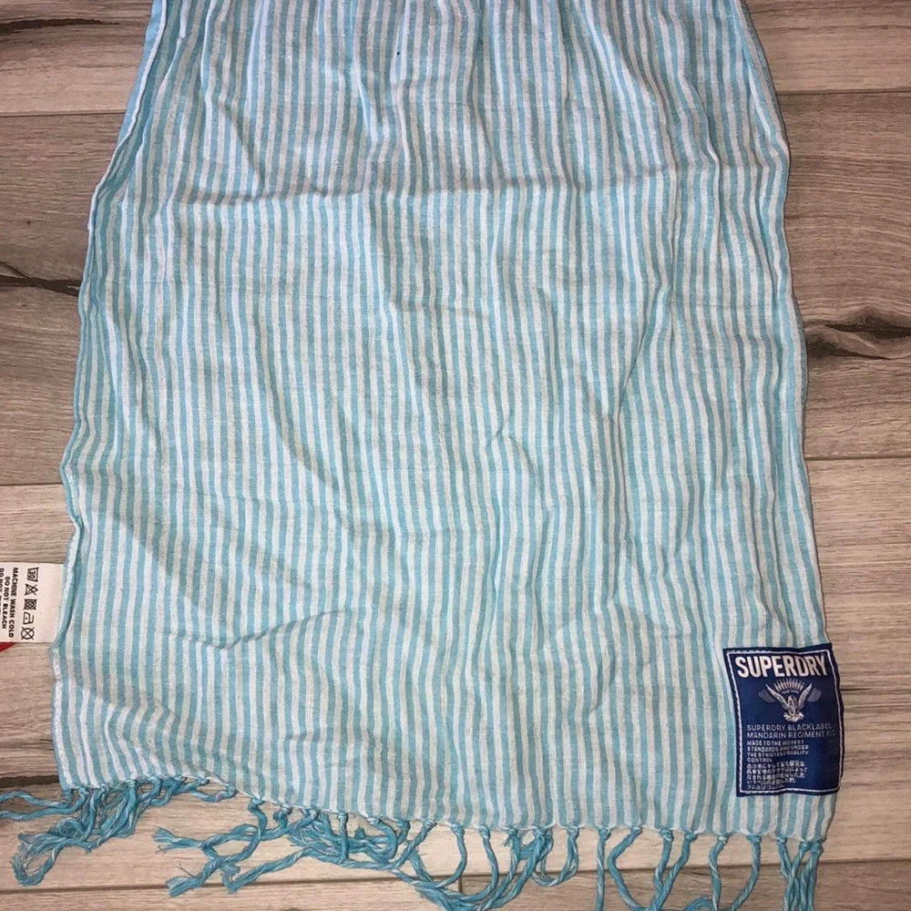 Vintage Superdry Cotton Scarf